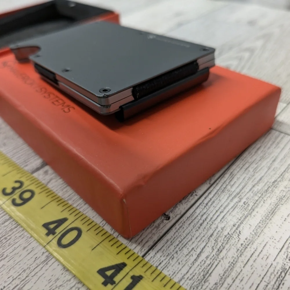 Maverick I Systems Gray Metal Card Holder